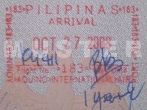 Good for one year: The Balik Bayan Stamp in your passport